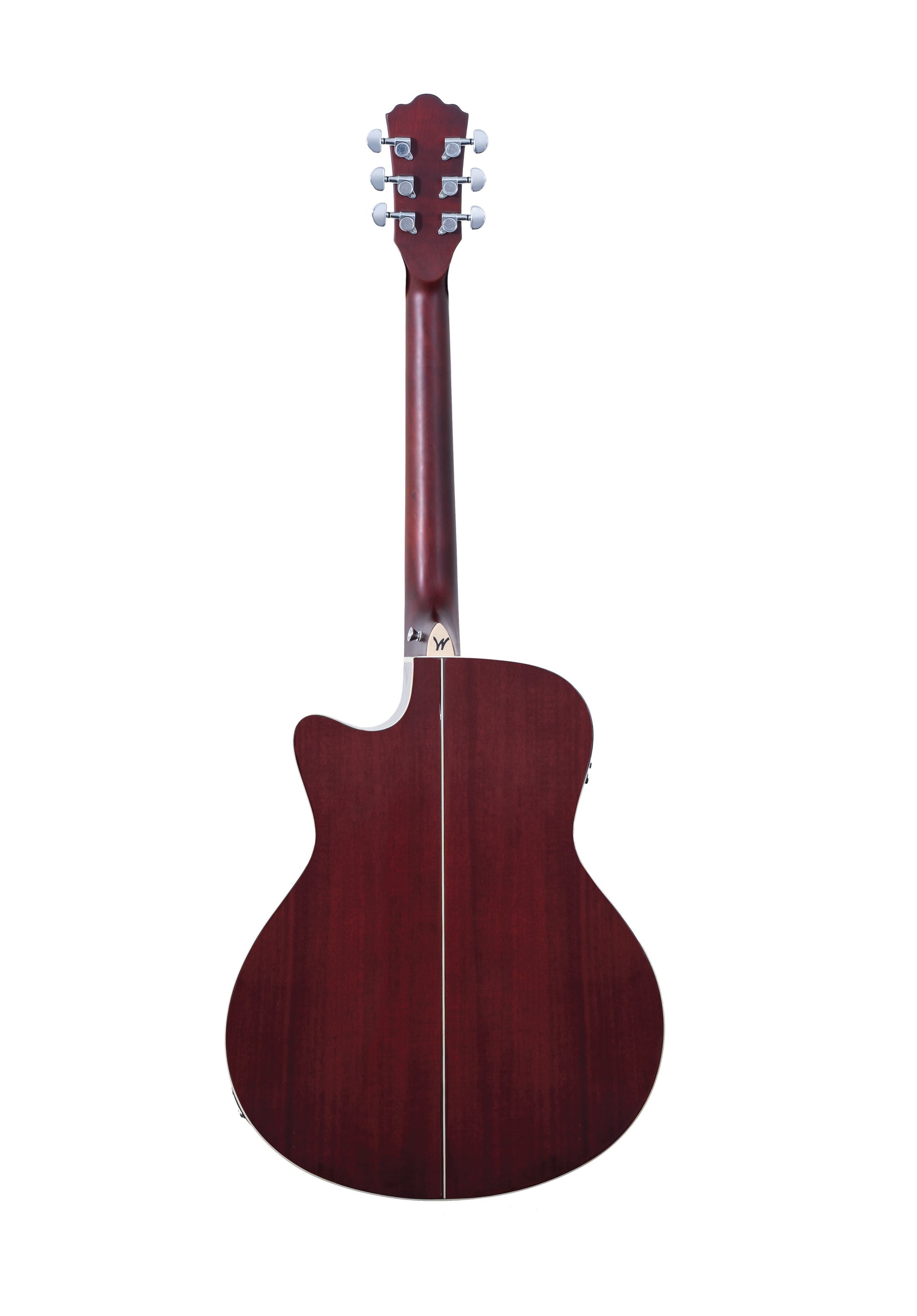 Washburn DFBACE Deep Forest Burl Grand Auditorium Acoustic Electric Guitar Amber