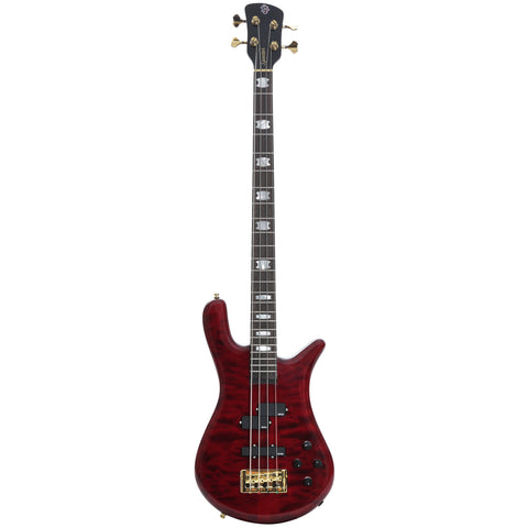 Spector Euro4LX 4 String Bass Guitar Black Cherry Gloss