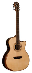 Washburn G25SCE Comfort Deluxe Auditorium Acoustic Electic Guitar Natural