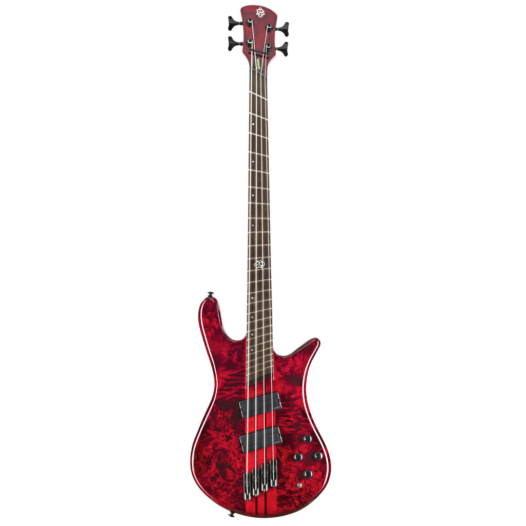 Spector NS Dimension 4 Strings Electric Bass Inferno Red Gloss