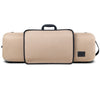 GEWA Violin Case, Bio-A, Oblong, 4/4-1/2, Beige, Pocket & Adjustable Neck Pad