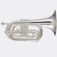 Blessing Marching Baritone in Bb, .571" Bore, Silver-Plate, Outfit