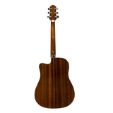 Crafter Silver Series 250, Dreadnought Acoustic-Electric Guitar With Cutaway