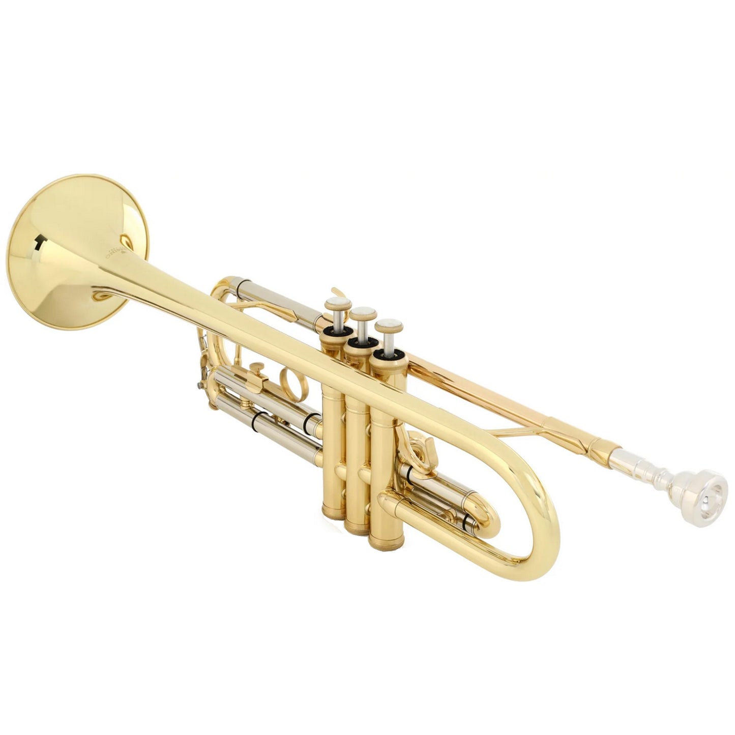 Blessing Standard Series Bb Trumpet, .460 Bore, Clear Lacquer, Outfit