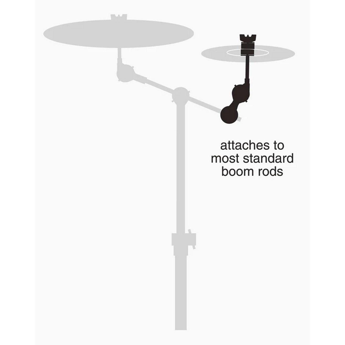 Gibraltar SC-DCT-BT Gearless Cymbal Tilter Unit with Boom Rod Grip