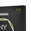 D'Addario 32-130 Hybrid Light 6-String, Multiscale, NYXL Bass Guitar Strings