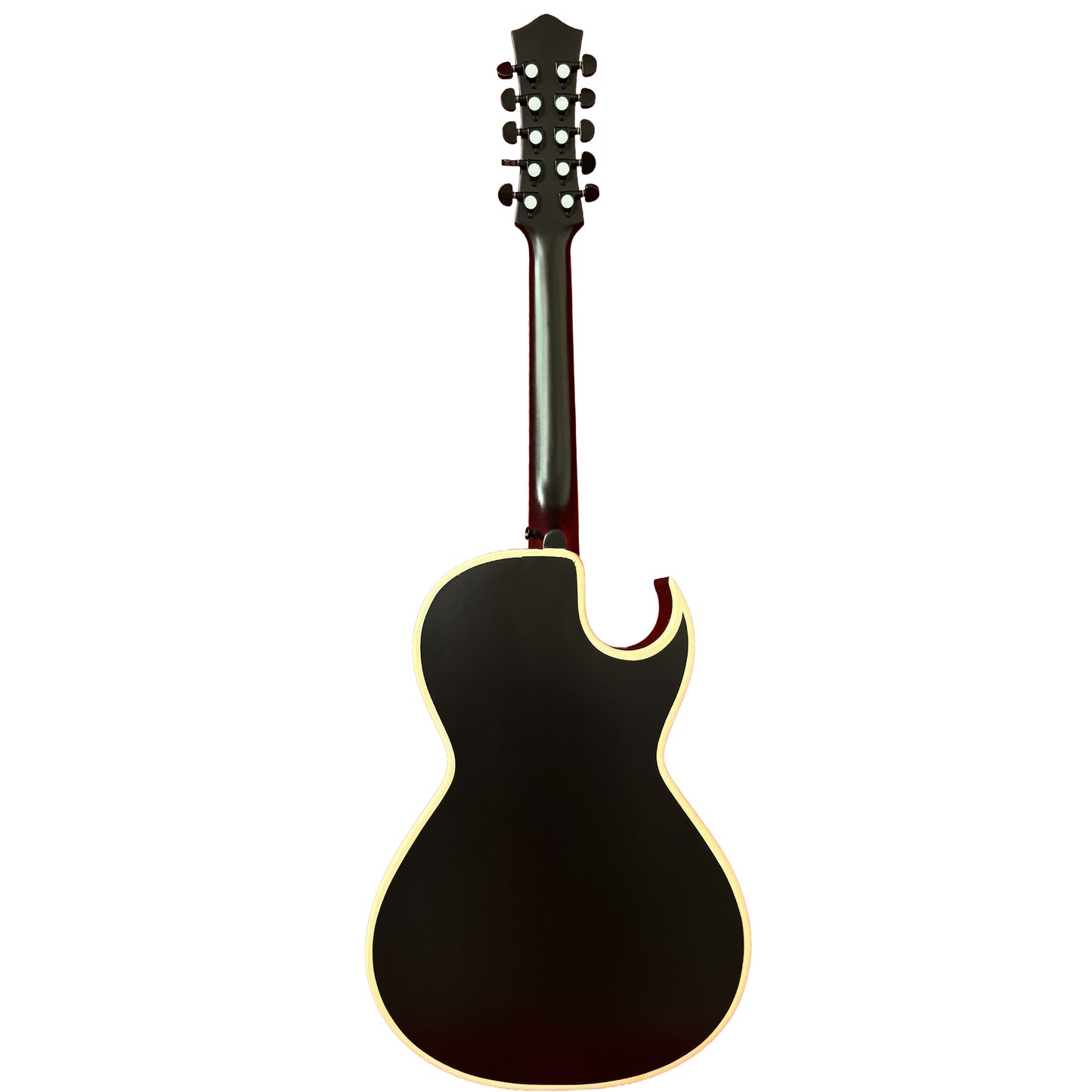 D'Luca Artisan Left Handed Acoustic Electric Bajo Quinto, Midnight
