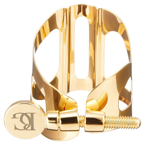 BG Tradition 24K Gold Plated Ligature for Tenor Saxophone with Cap, L41