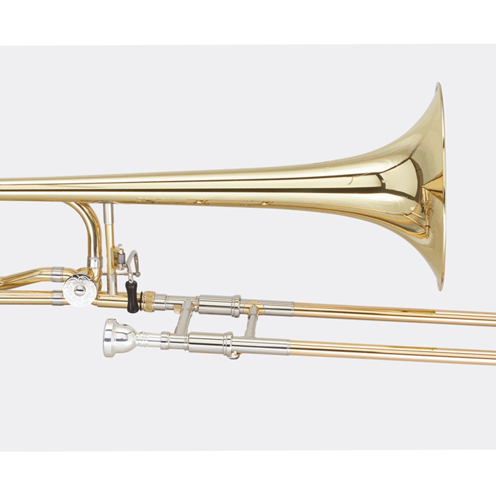 Blessing Tenor Trombone, .547" Bore, Open Wrap, F Rotor, Yellow Brass Bell