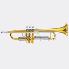 Blessing Artist Series Bb Trumpet, Unfinished Raw Brass, Outfit