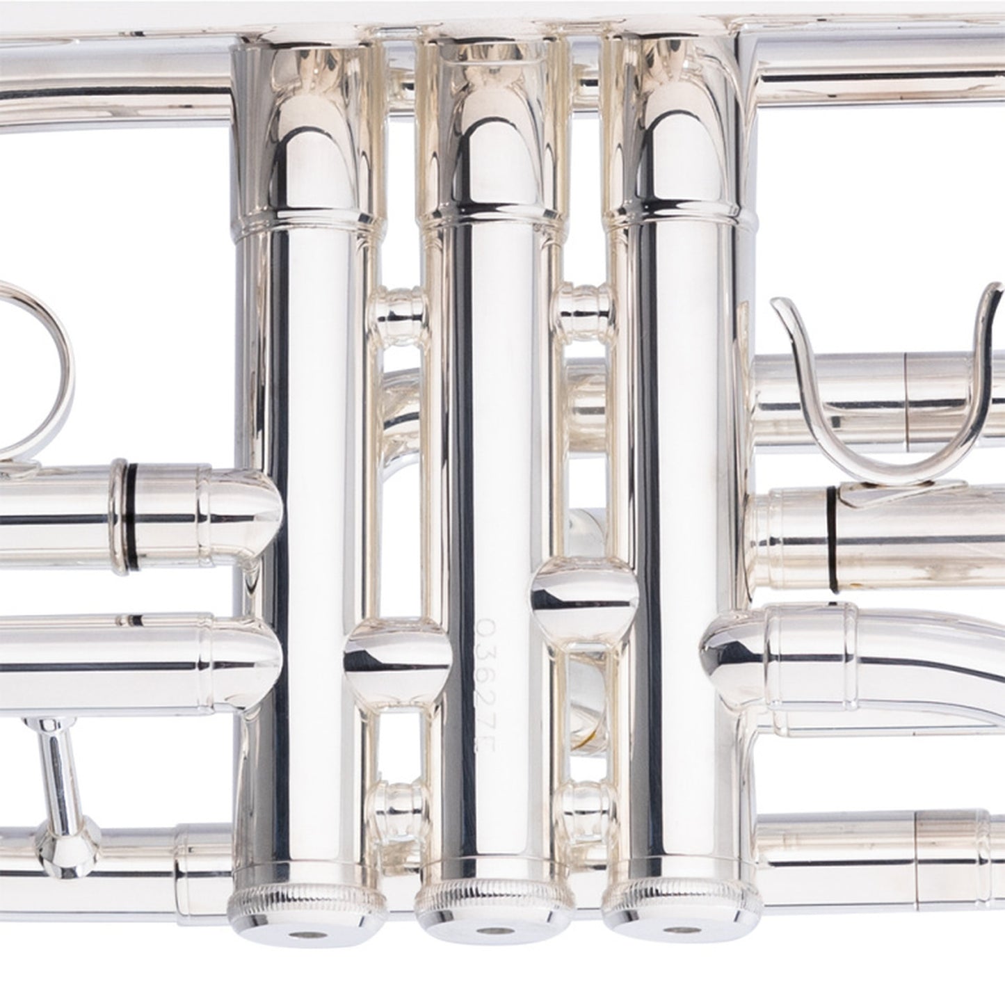 Stagg Levante Bb Cornet, Monel, Silver Plated
