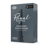 Royal Hemke Organic Soprano Saxophone Reeds, Strength 4.0, 10-pack