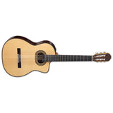 Takamine DH90 LH Left-Handed Hirade Classical-Electric W/Semi-Hard Case