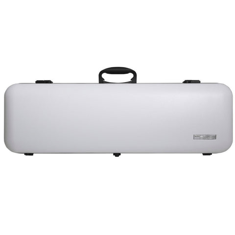 GEWA Violin Case, Air 2.1, Oblong, 4/4, White/Black, Matte, w/Subway Handle