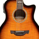 Crafter Noble Series, Small Jumbo Acoustic-Electric Guitar With Solid Maple Top
