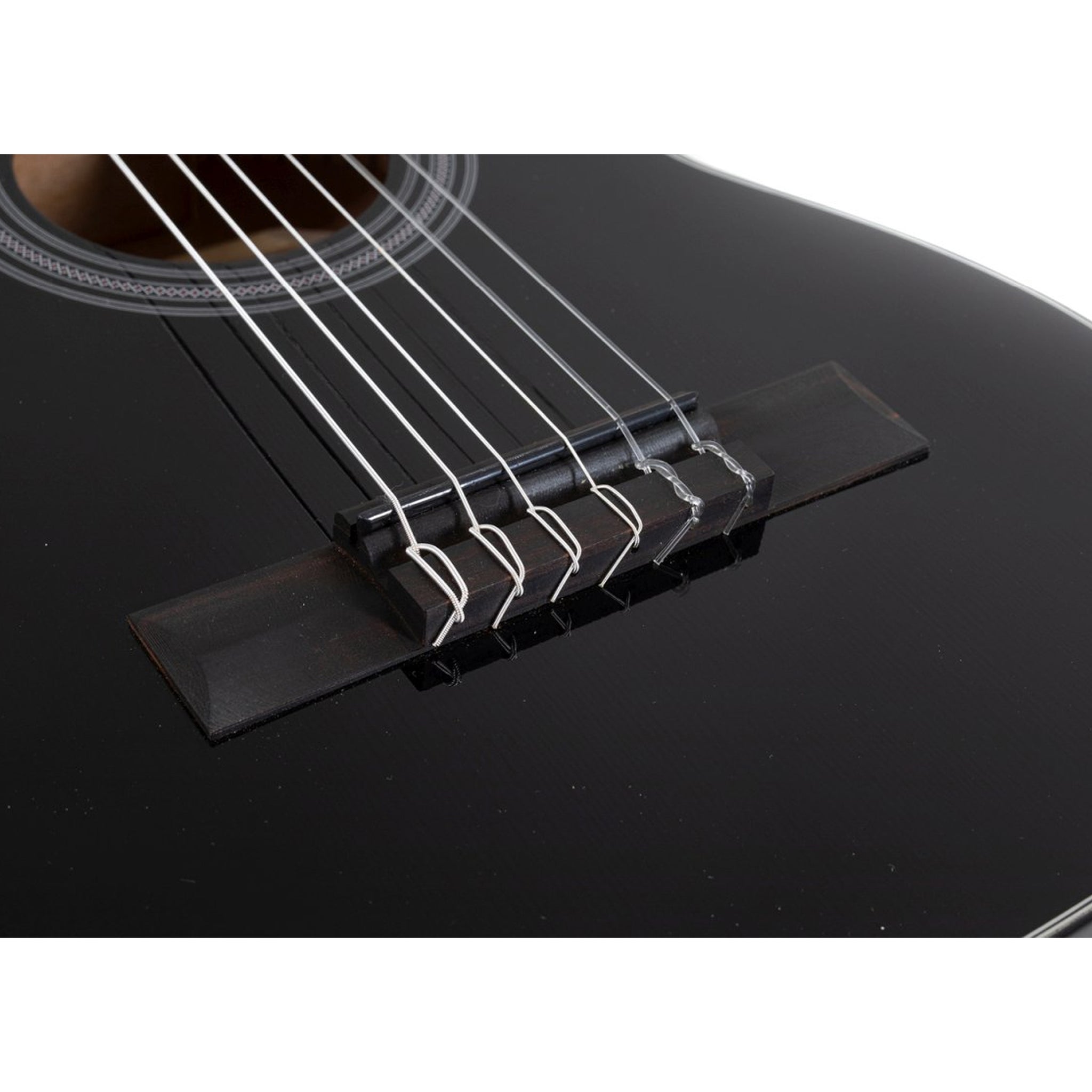 GEWA Student Classical Guitar 1/4 Black Spruce Top