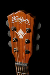 Washburn Comfort Deluxe 55 Series Grand Auditorium Acoustic Electric Guitar Koa