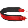 BG ZEN Saxophone Strap, Leather, Metal Snap Hook, Red, S29YBMSH