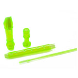 D'Luca Student 3 Piece Recorder Flute Green