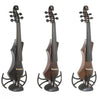 GEWA Novita 3.0 Electric 5-Strings Violin, Red Brown, With Universal Shoulder Rest Adapter