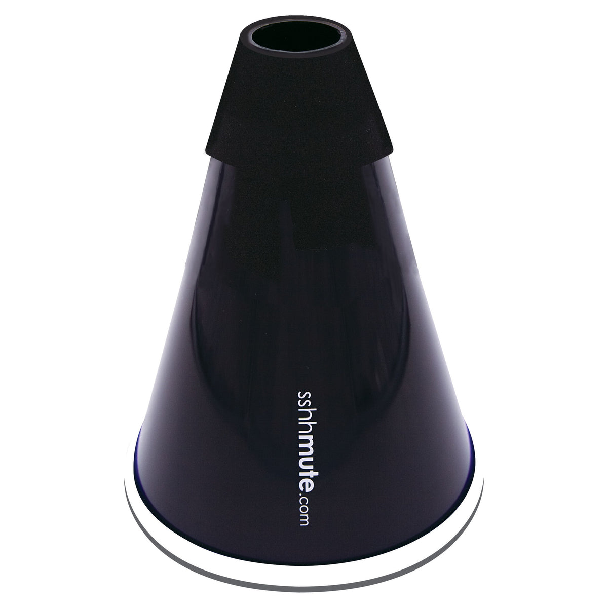 SSHHMUTE Large Bell Flugelhorn Practice Mute White