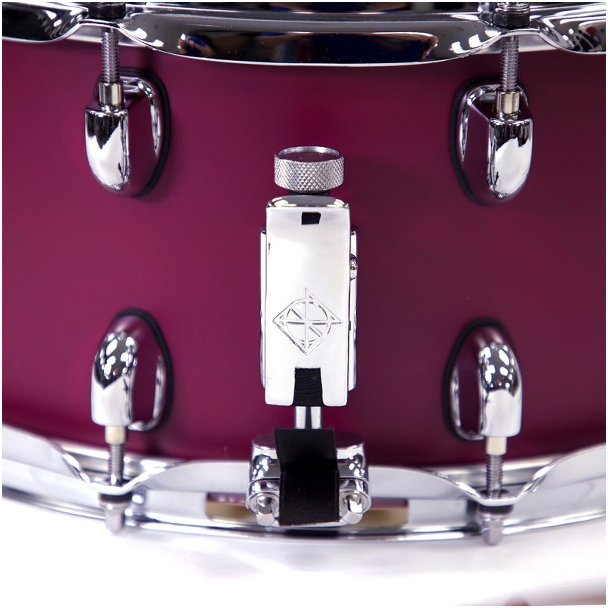 Dixon Cornerstone 6.5x14 Snare Drum Satin Deep Purple
