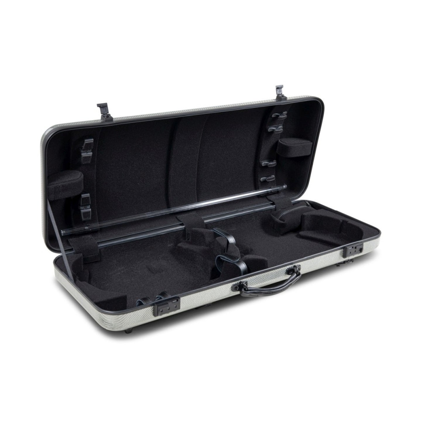 GEWA Double Case, Violin, Idea 3.3, 4/4, Silver/Black Titanium