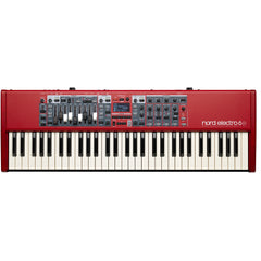 Nord Electro 6D NELECTRO6D-61 Semi-Weighted Waterfall Action 61 Key Keyboard
