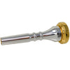 Garibaldi GAR-DC6W Classic Double Cup Gold-Plated Rim Trumpet Mouthpiece Size 6W