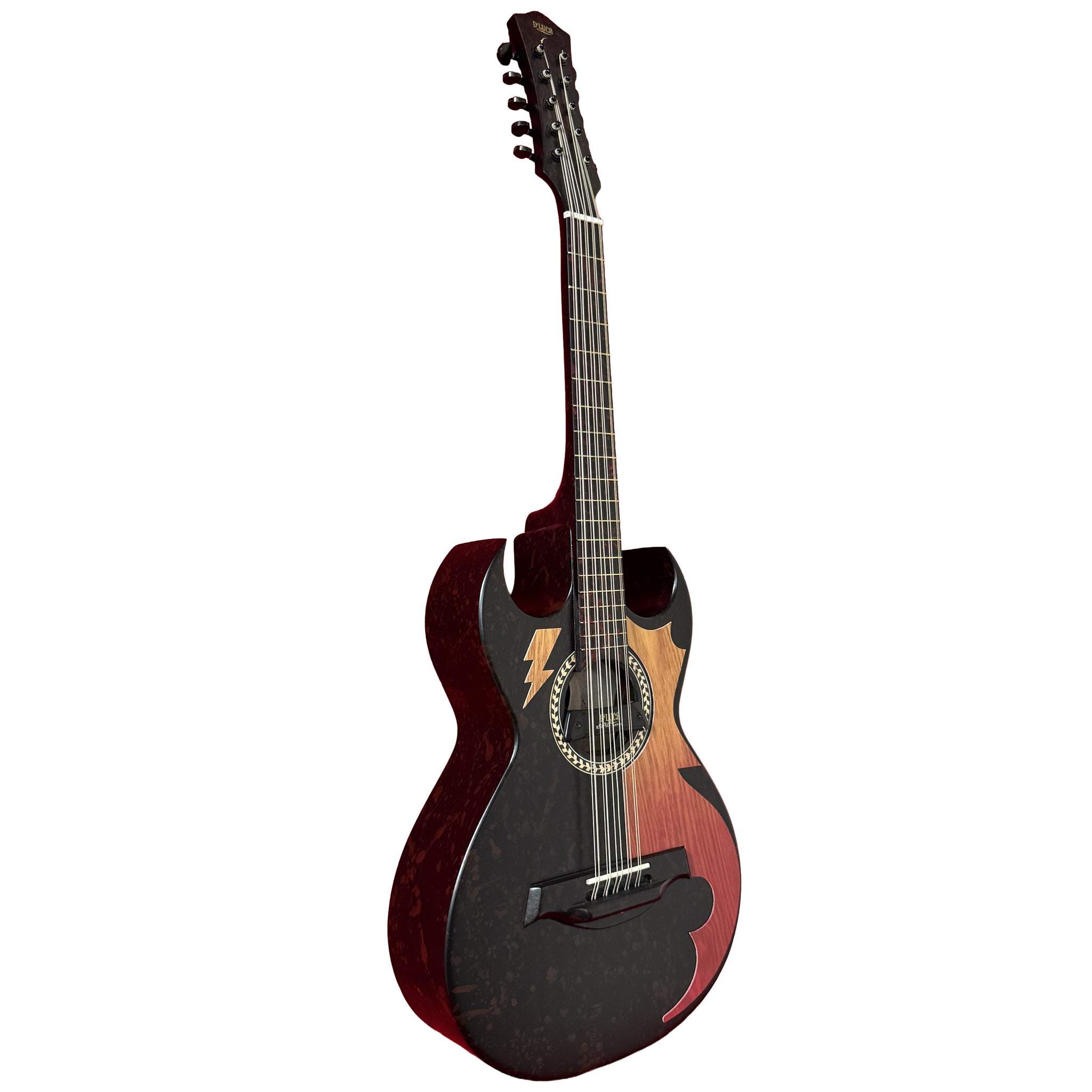 D'Luca Artisan Acoustic Electric Bajo Quinto, Storm