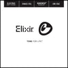 Elixir Stainless Steel Single Bass String, NANOWEB, (.080)
