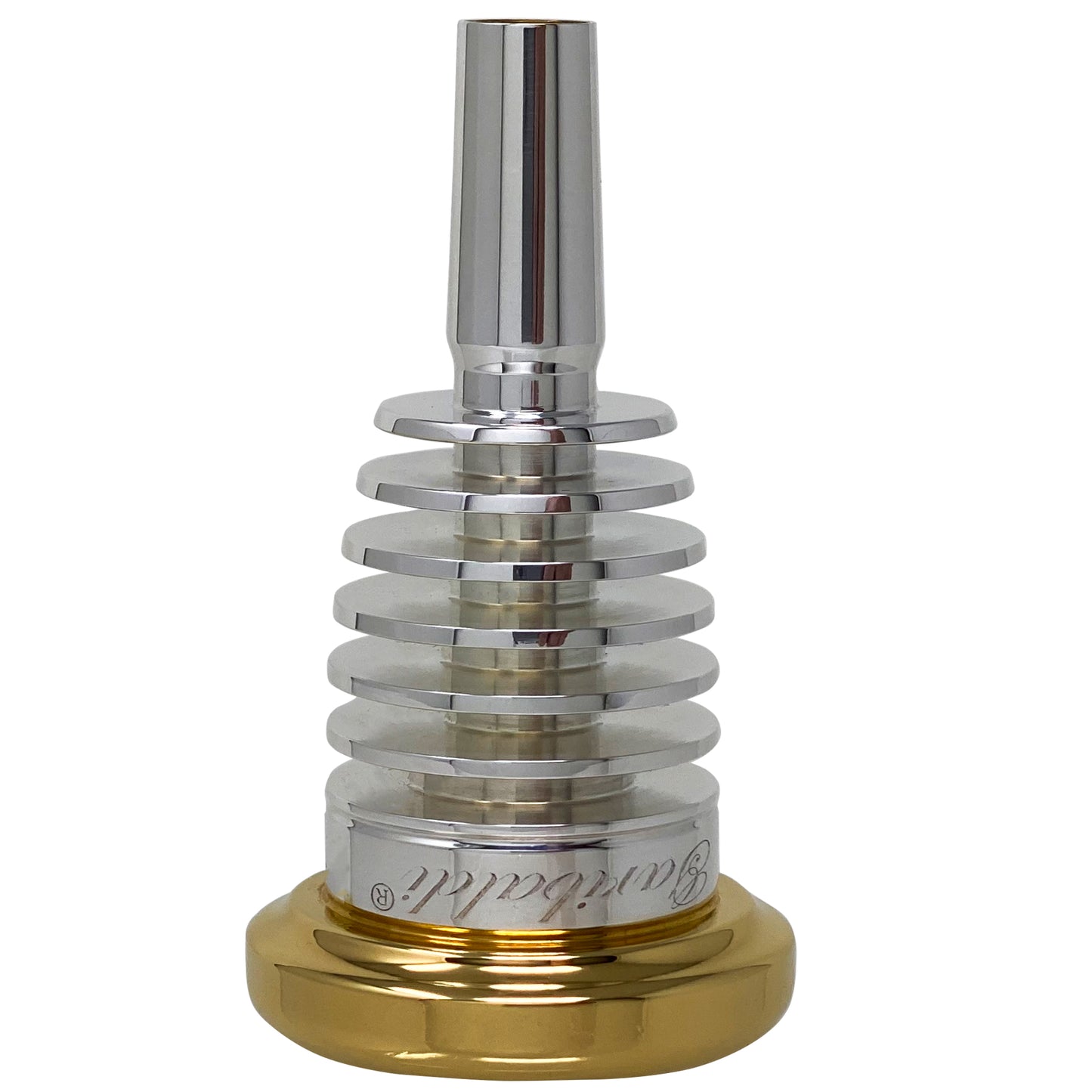 Garibaldi TBDC2 Elite Trombone Double Cup Gold-Plated Rim Mouthpiece Size DC2