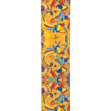 D'Addario Beatles Yellow Submarine 55th Anniv Vinyl Guitar Strap Primrose