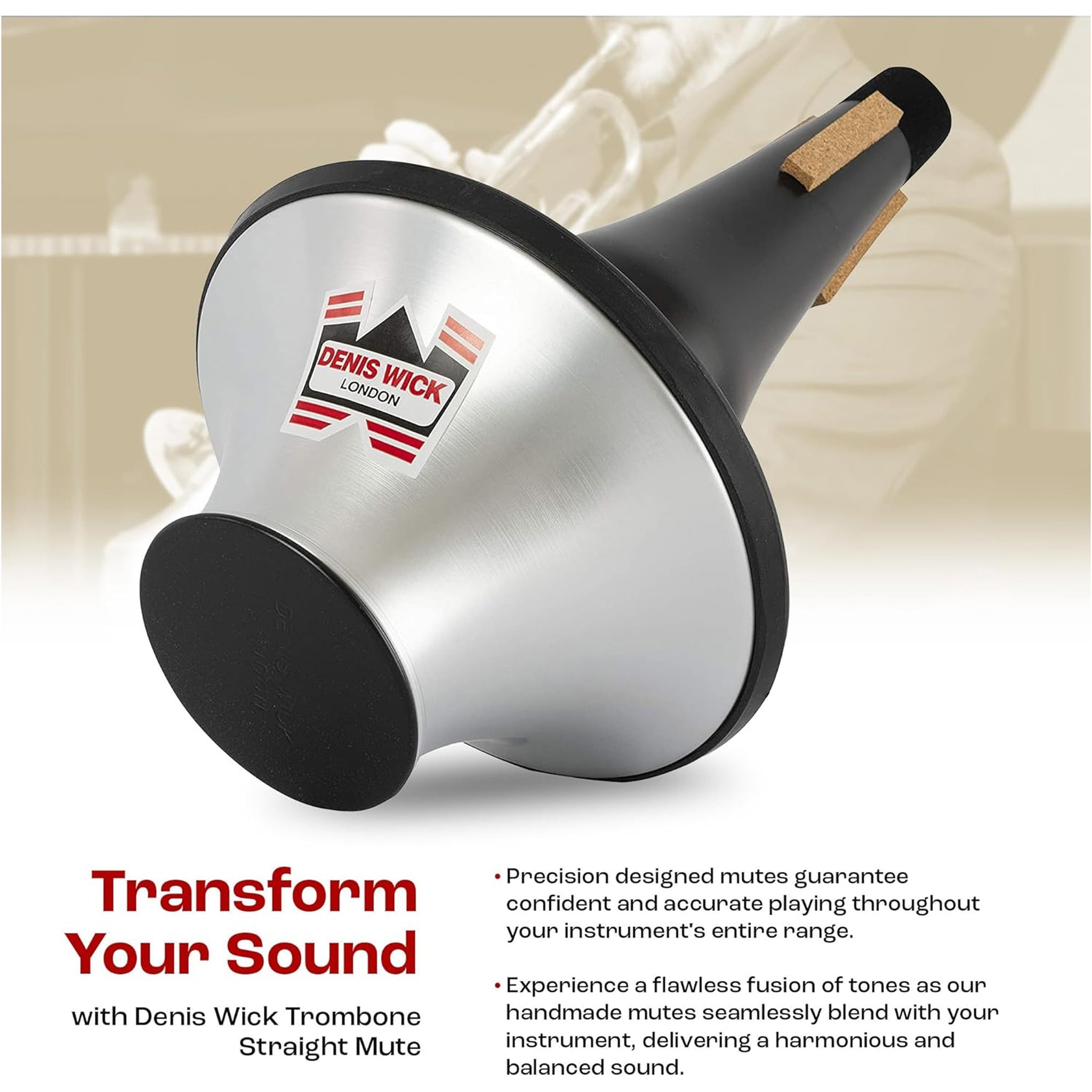 Denis Wick Bass Trombone Cup Mute