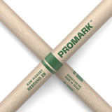 ProMark Rebound 2B Raw Hickory Drumsticks, Acorn Wood Tip