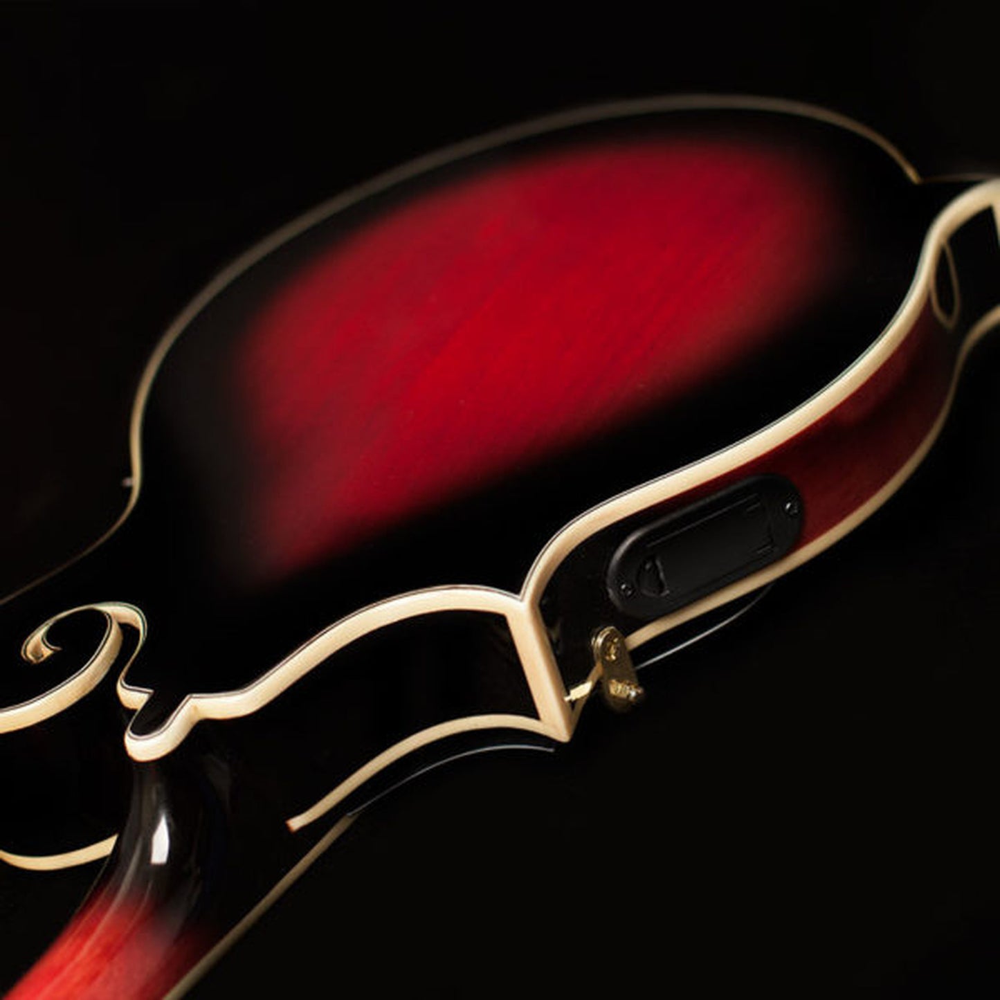 Washburn M3SWE Americana Series F-Style Mandolin with Electronics Trans Wine Red