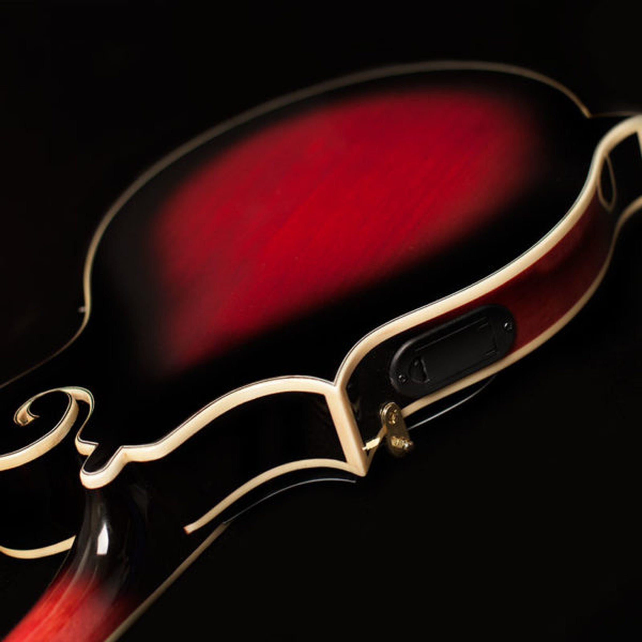Washburn M3SWE Americana Series F-Style Mandolin with Electronics Trans Wine Red