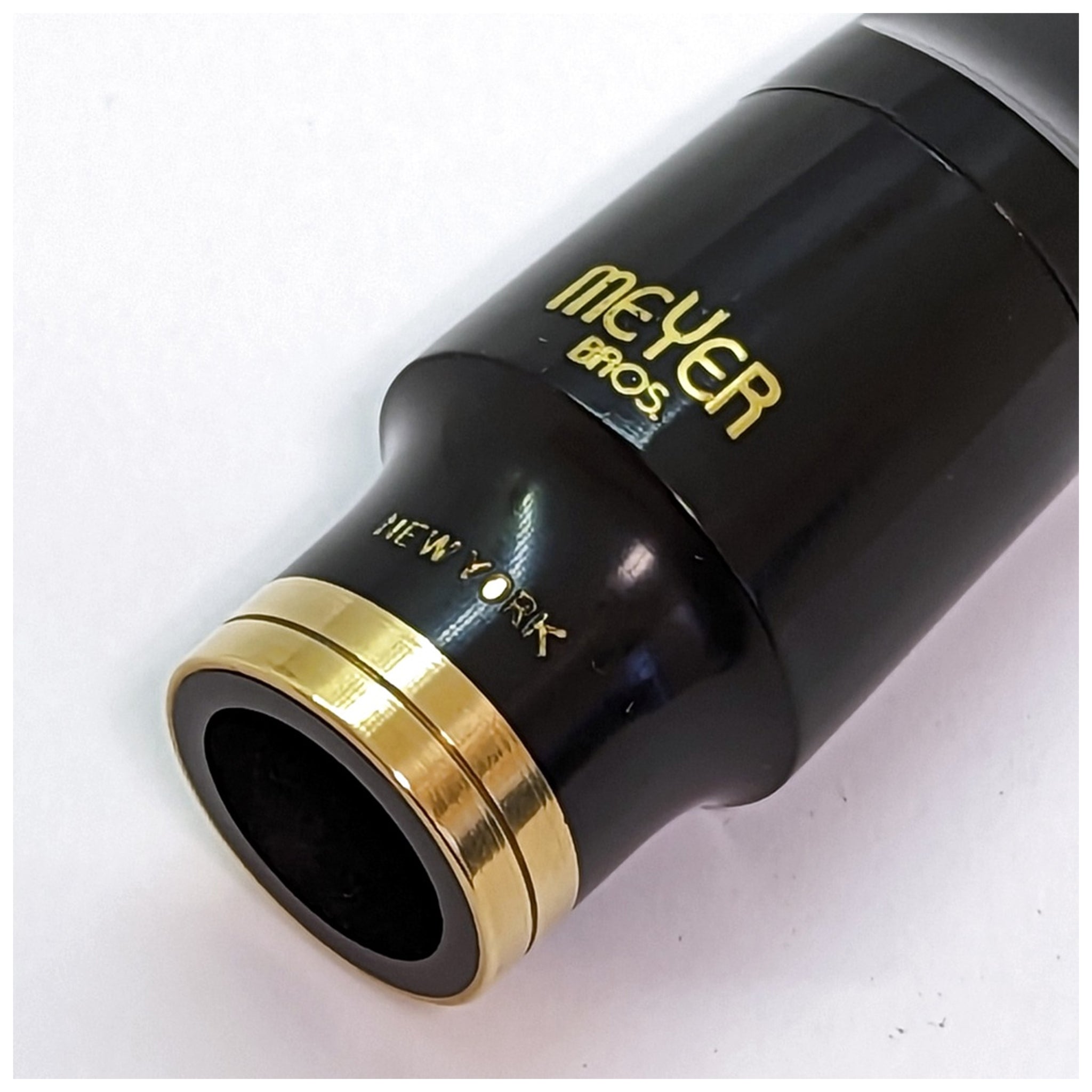 Meyer Alto Saxophone Rubber Mouthpiece, New York Connoisseur Series 6M