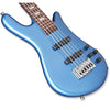 Spector Euro 5 Classic 5 String Bass Guitar Metallic Blue