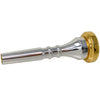 Garibaldi GAR-DC4.5 Classic Double Cup Gold-Plated Rim Trumpet Mouthpiece Size 4.5