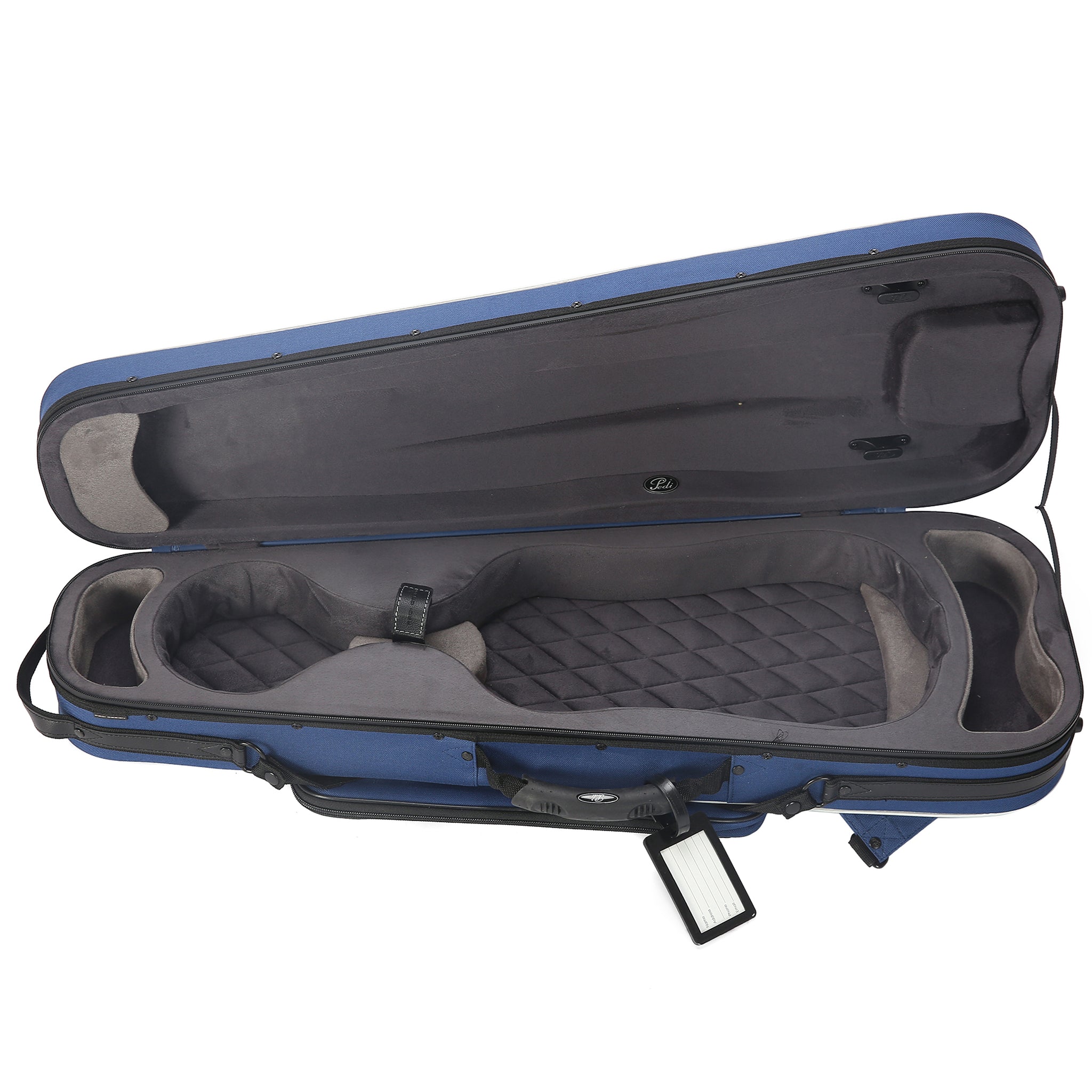 Pedi Violin Case, Niteflash Superlite Pro, P100v, 4/4, Blue