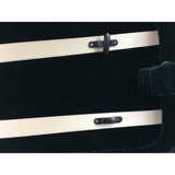 D'Luca Wooden Shaped 4/4 Violin Case Black Exterior