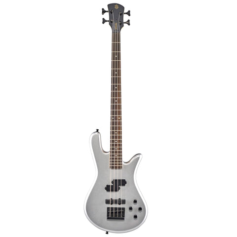 Spector Performer 4 Strings Bass Guitar Metallic Silver Gloss