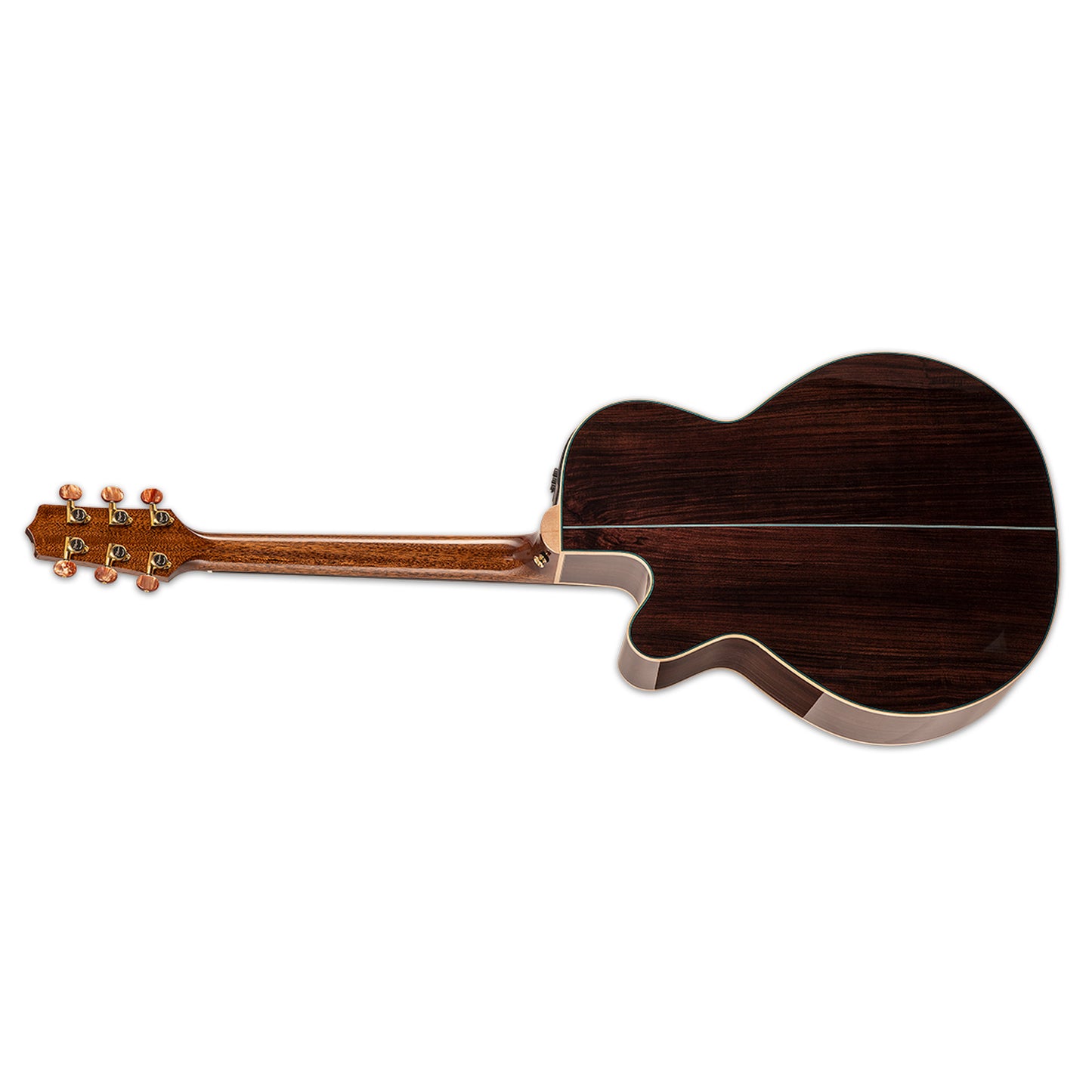 Takamine DSF48C-LH Left-Handed Santa Fe Acoustic-Electric Guitar W/Case