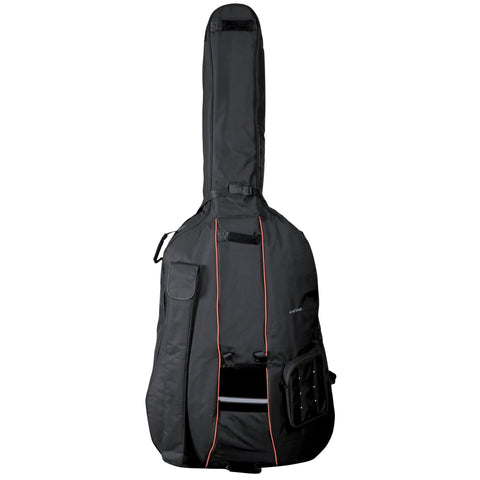 GEWA Double Bass Gig-Bag, Premium, 10mm padding, 1/4, Black