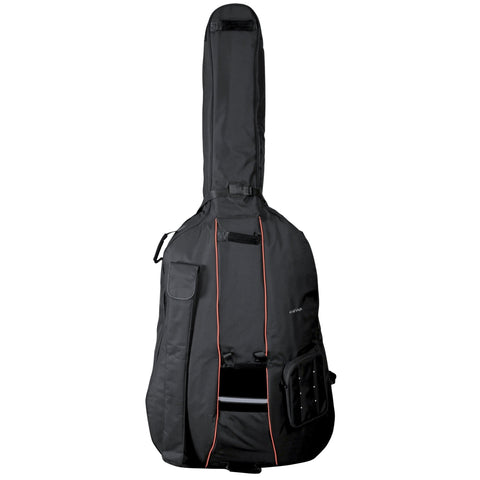 GEWA Double Bass Gig-Bag, Premium, 10mm padding, 4/4, Black