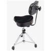 Gibraltar 9000 Series 16" Cordura Saddle Drum Throne with Backrest