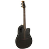 Ovation MOD TX Mid Depth, Black Textured Acoustic Electric Guitar