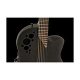 Ovation MOD TX Mid Depth, Black Textured Acoustic Electric Guitar