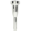 Bach Megatone Trumpet Silver Plated Mouthpiece, 1D.